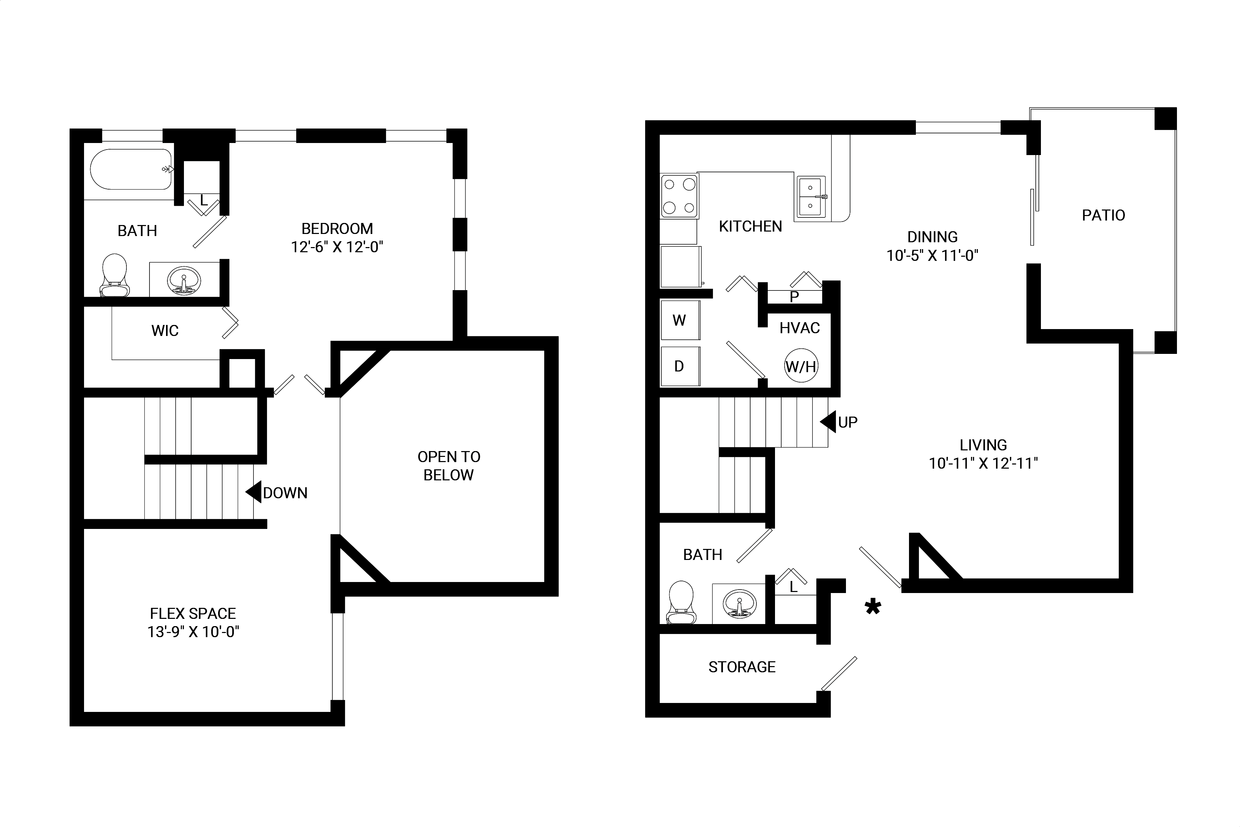 Floor Plan - Harvard Townhome