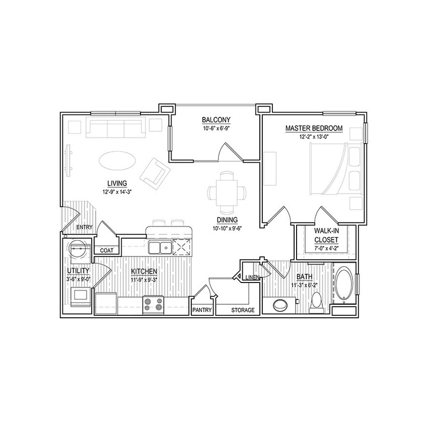 Floor Plan - Bocage I