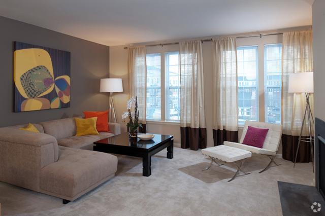 Living Room - 100 Park at Wyomissing Square