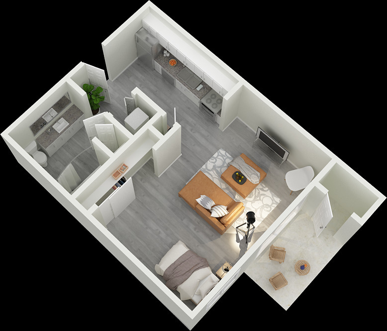 Floor Plan - Studio