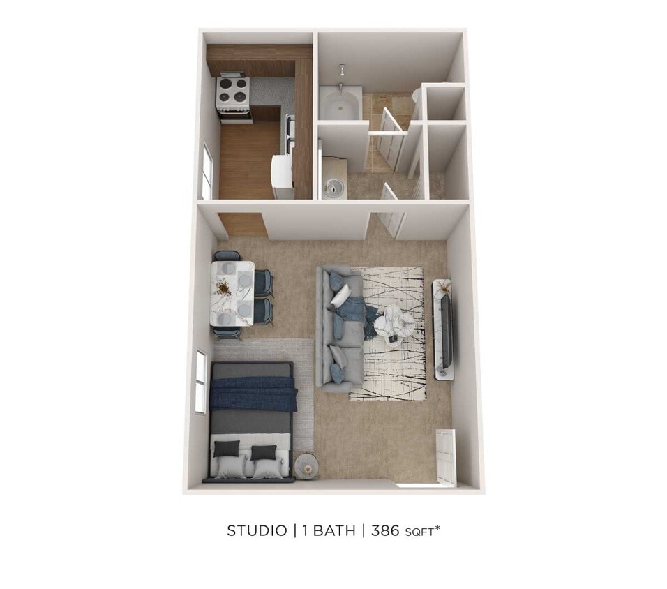 Floor Plan - Studio
