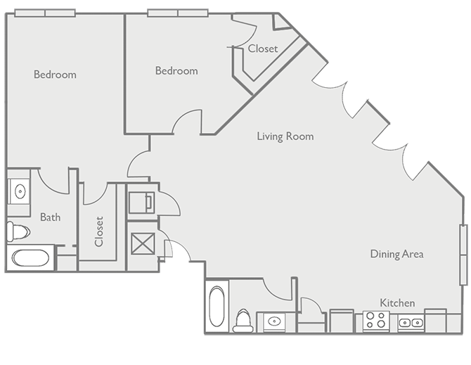 Floor Plan - B12 - B13
