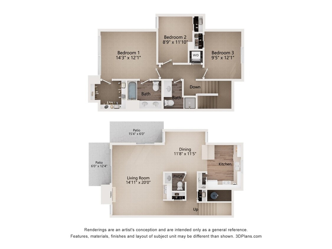 Floor Plan - Monarch Bay Renovated