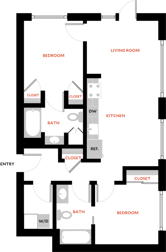 Floor Plan - Plan 2F