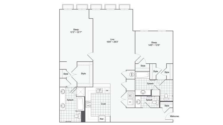 Floor Plan - B151