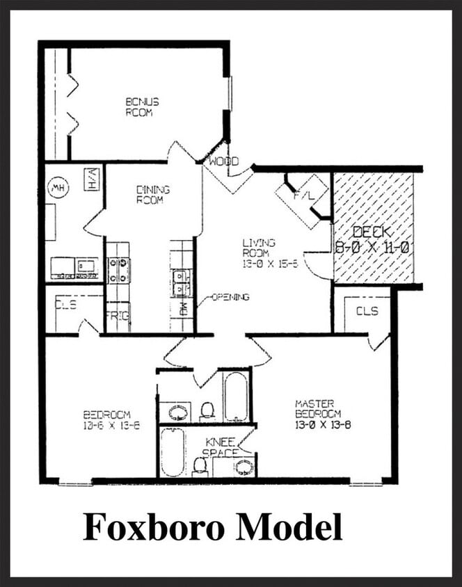 Foxboro Floorplan - Foxboro