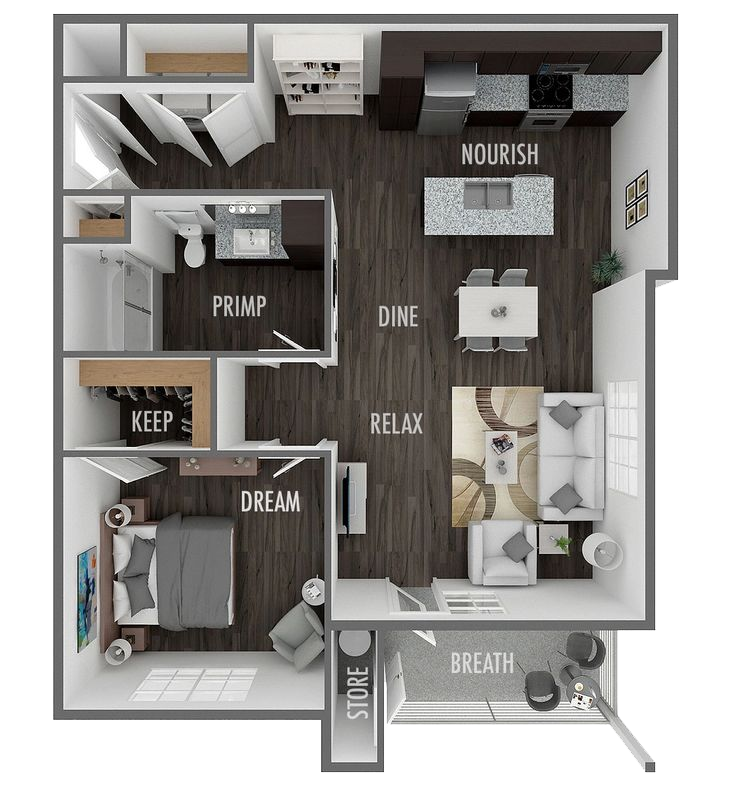 Floor Plan - The Apex A