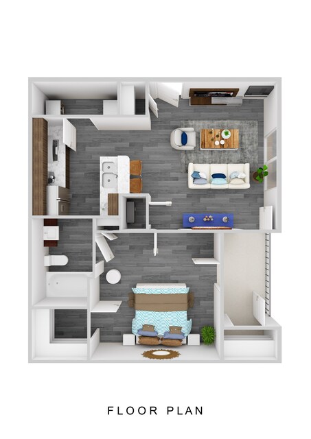 Floor Plan - The Stratton