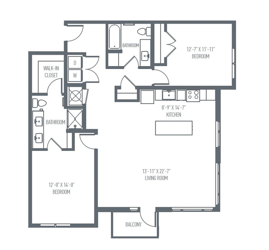 Floor Plan - The Cole