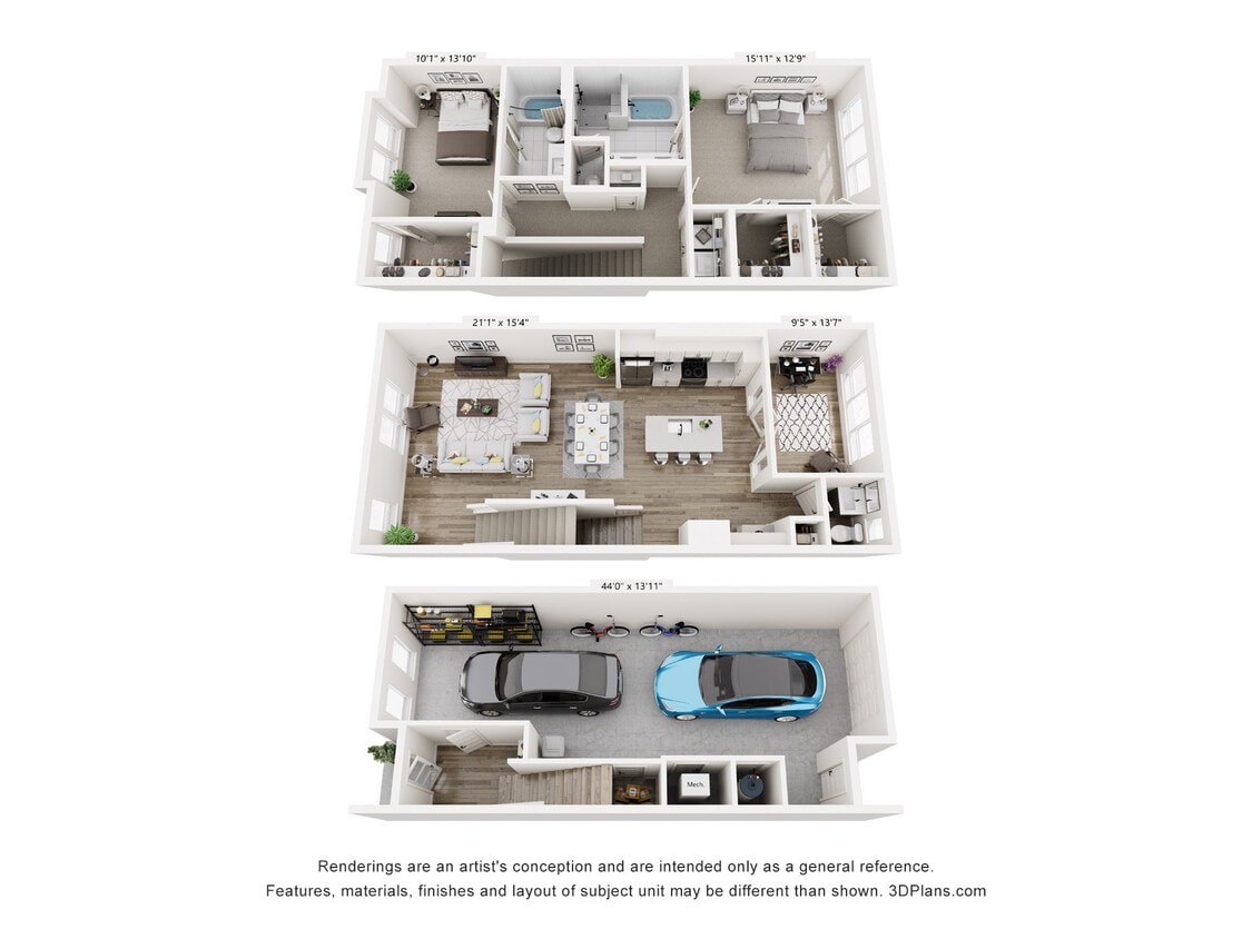 Floor Plan - B1 Elm - Sequoia