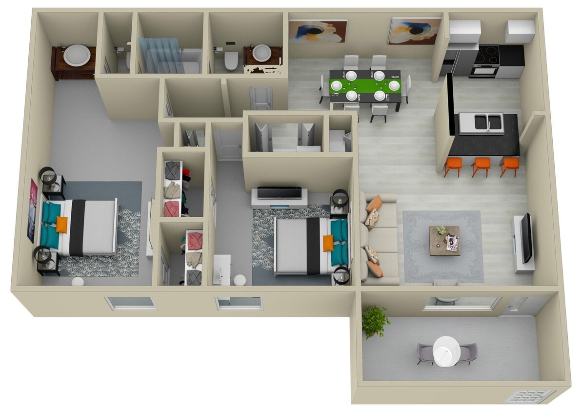 Floor Plan - The Pinnacle