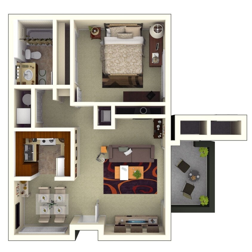 Floor Plan - Residence 1 Luxury