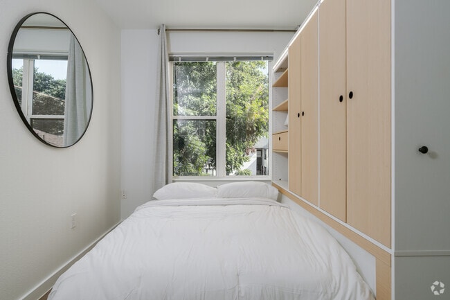Studio, 1BA - 346SF - Bedroom - CoHo Apartments