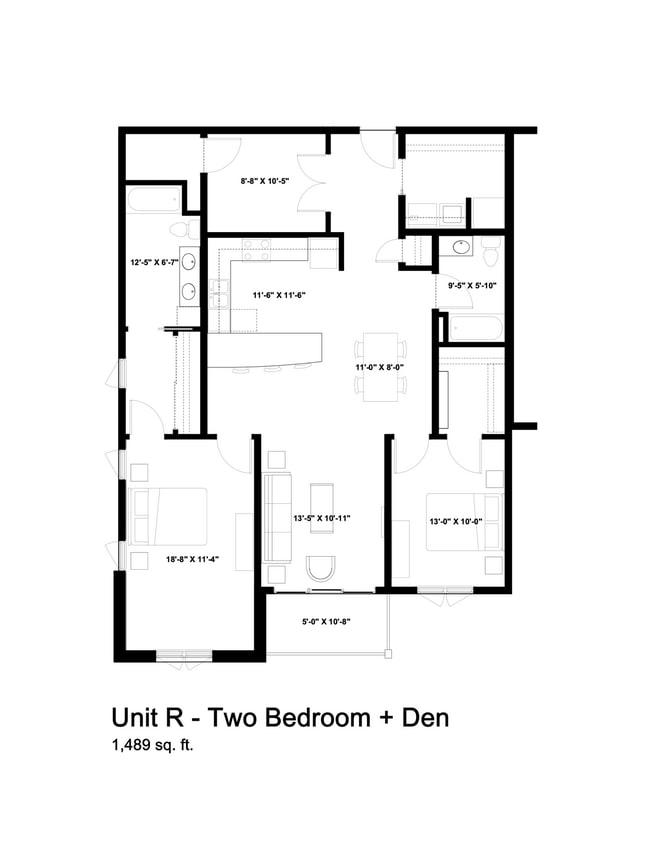 Floor Plan - Unit R