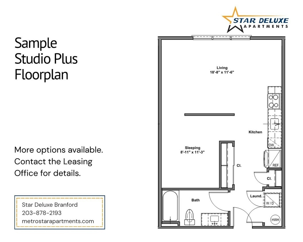 Floor Plan - Studio Plus