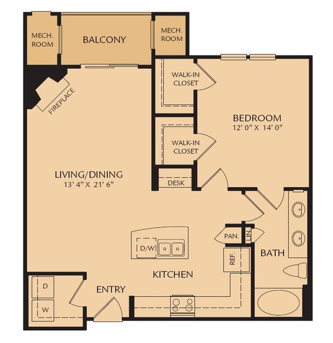 Floor Plan - A2 - Demeter
