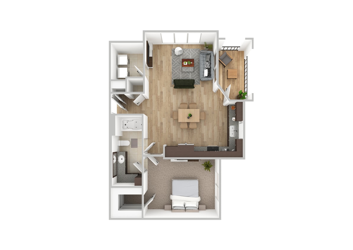 Edge.jpg - A2 Edge - 1 Bedroom, 1 Bathroom