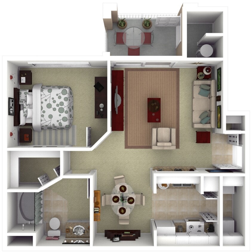 Floor Plan - Residence 1 Luxury 