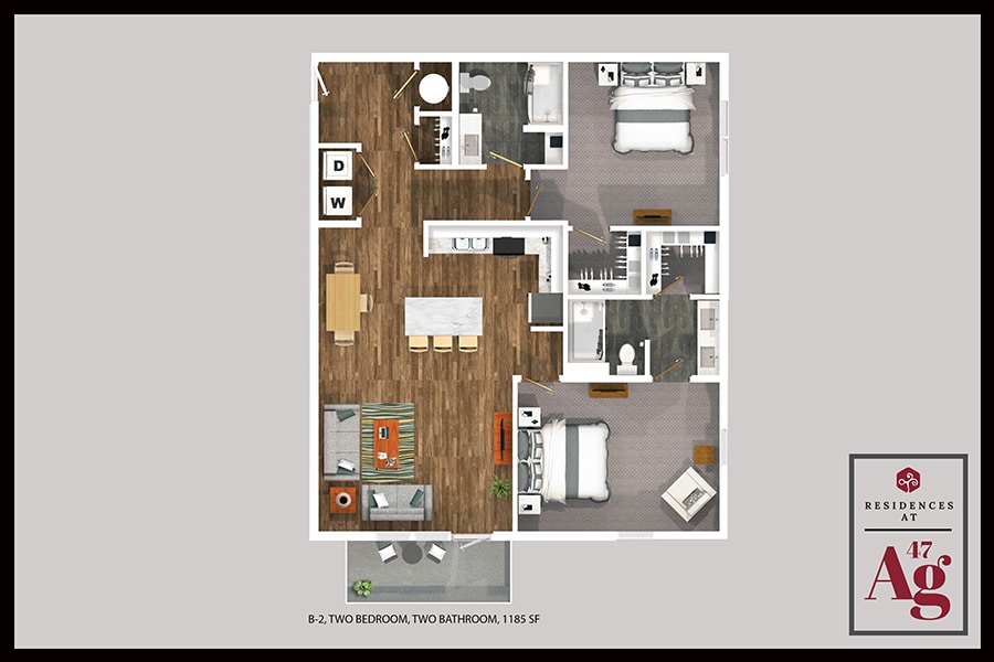 B2.jpg - 2 BED - Outside Corner