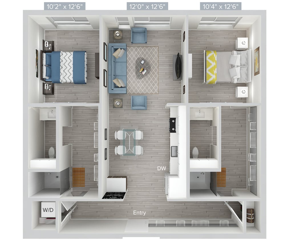 Floor Plan - B16V-1094SF-MIR