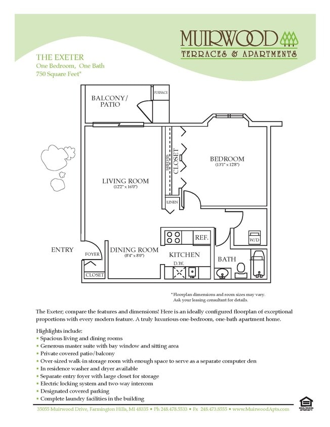 Floor Plan - The Exeter