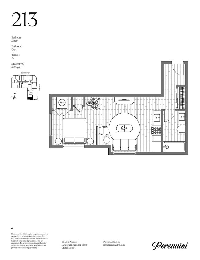Floor Plan - Studio