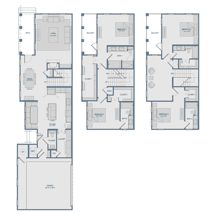 Floor Plan - TH1