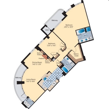 2BR/2BA - Instrata_Seoul