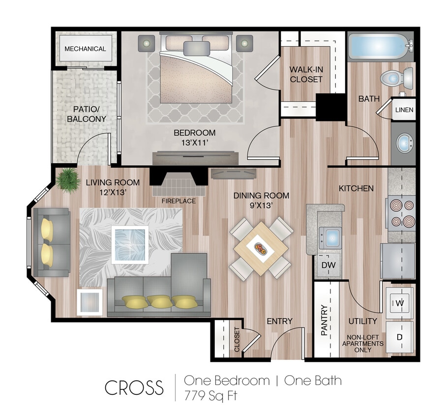 779 Square Feet - Cross