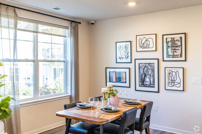2BR, 2BA - 1,241SF - Dining Area - One Hundred Forge