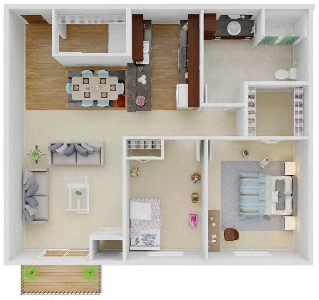 Floor Plan - Odessa