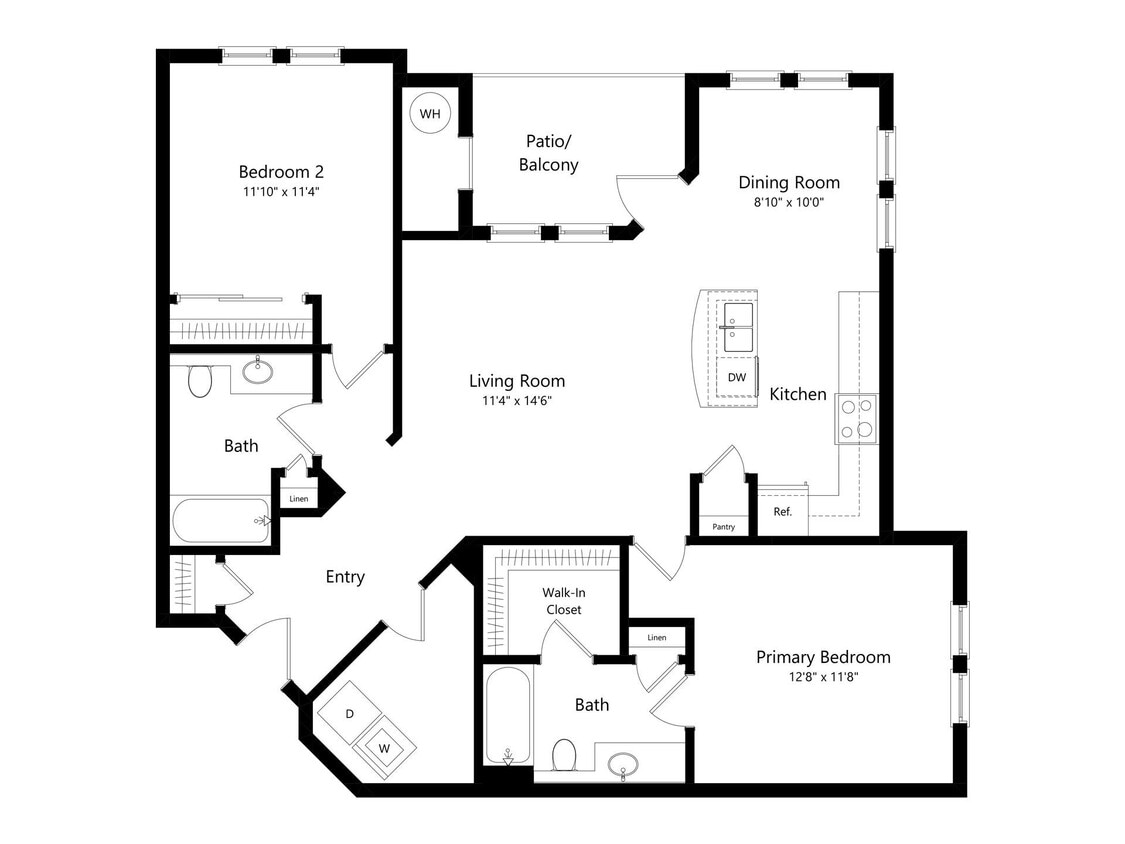 Floor Plan - Beaver Creek Renovated