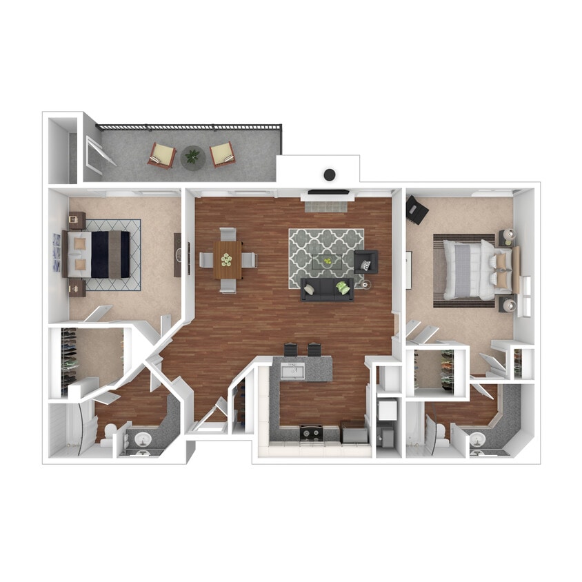 Floor Plan - Prince - Renovated