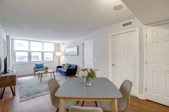 Dining and living area at West End Residences, Washington, 20037 - West End Residences