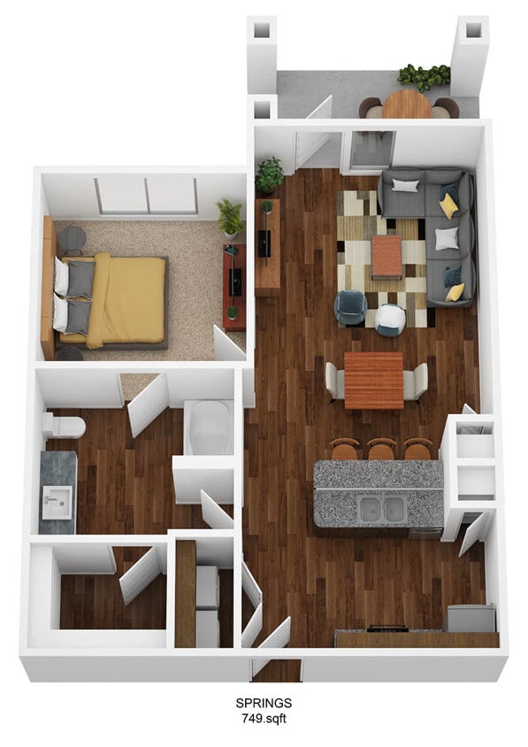 Floor Plan - A1E-S