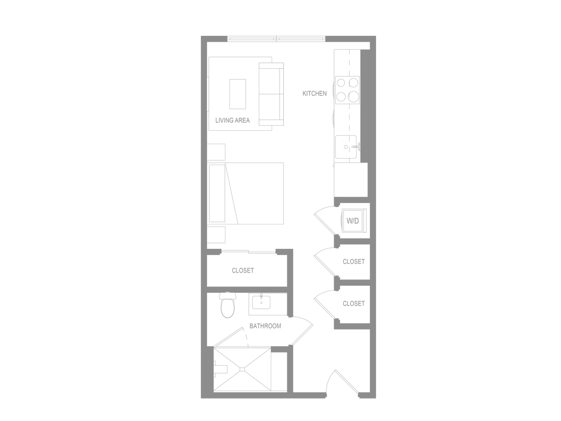 Floor Plan - Alta Studio D