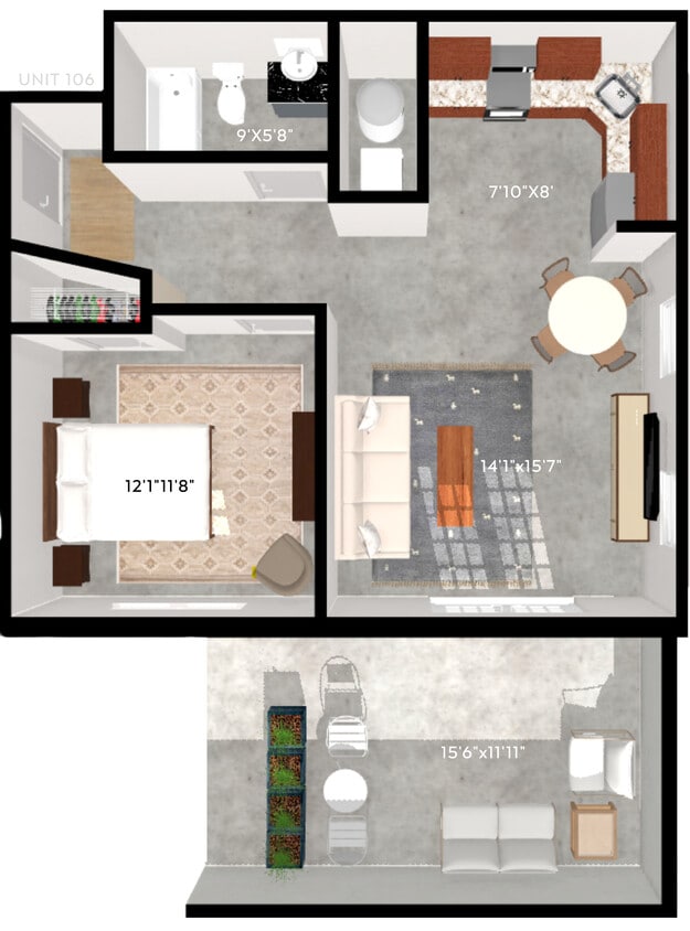 Floor Plan - 106
