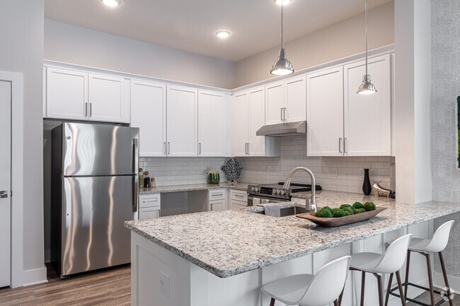 1BR, 1BA A2 -879 SF Kitchen - The Landon of Cromwell