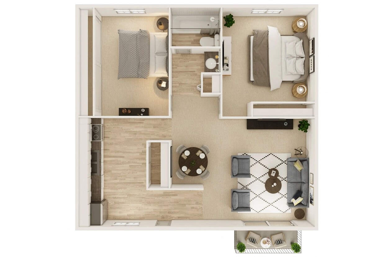 Floor Plan - Creekside B