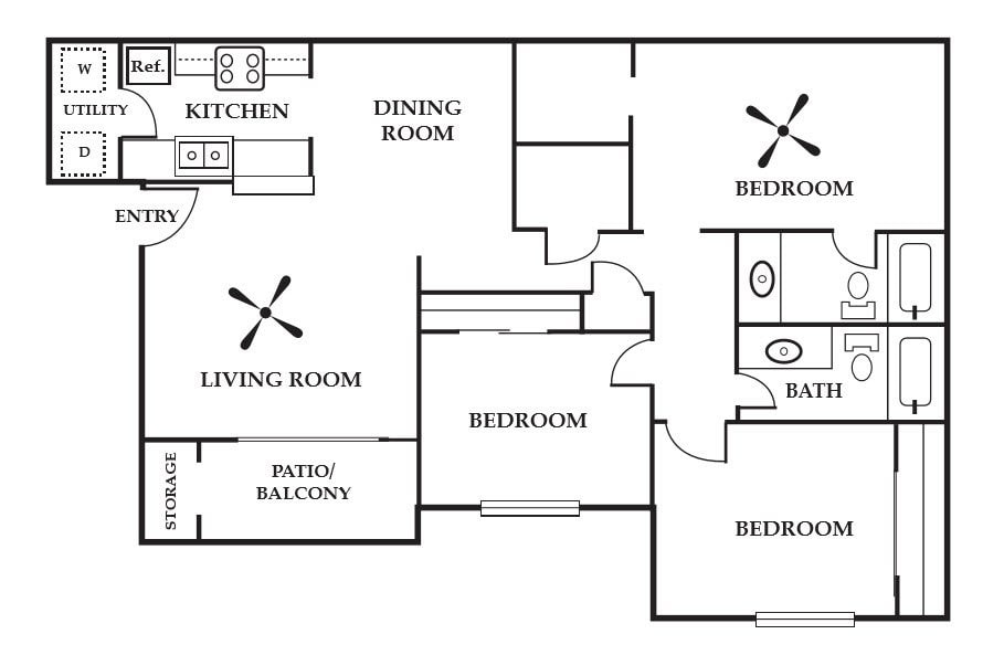 Cozy Three Bdrm - Cozy Three Bdrm