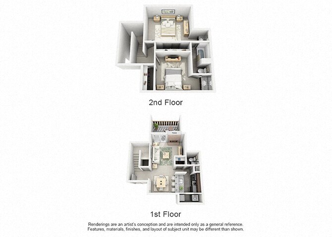 Floor Plan - B4 - Townhome