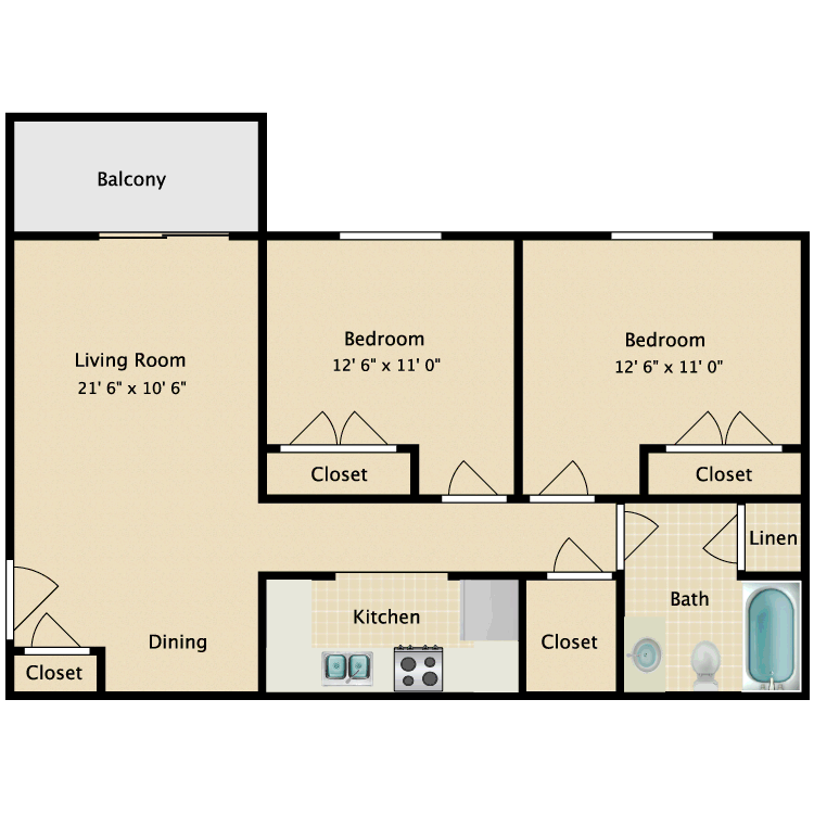 Floor Plan - The Birch