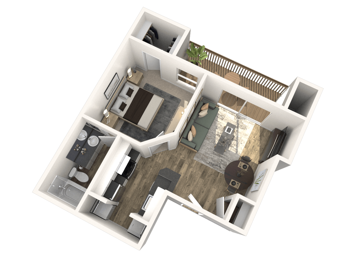 Floor Plan - 1AR