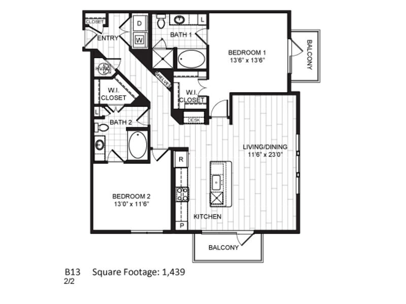 Floor Plan - B13