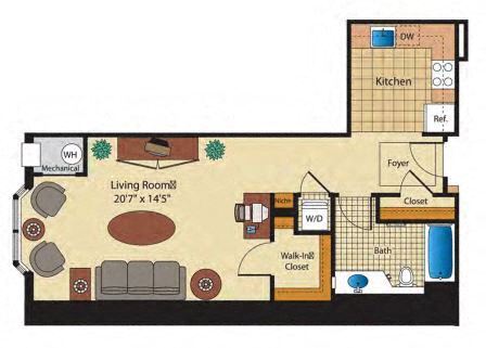 Floor Plan - Studio - S3