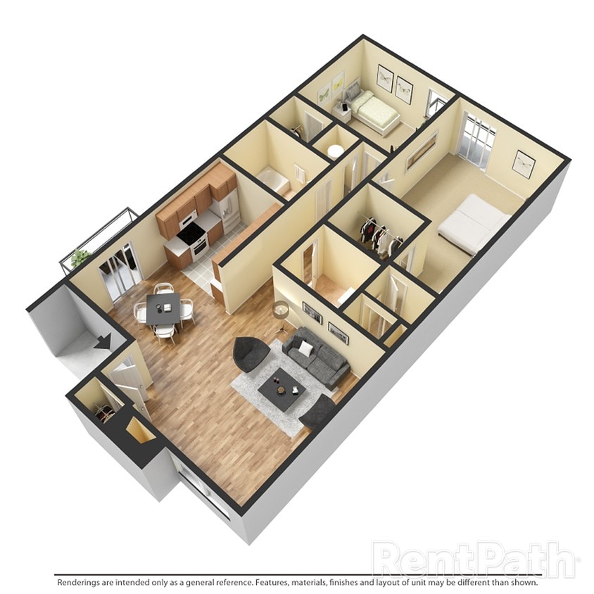 2 bedroom duplex - 2 Bd Duplex (ptdplx)