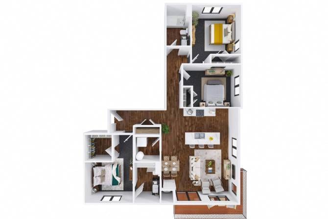 Floor Plan - Warren