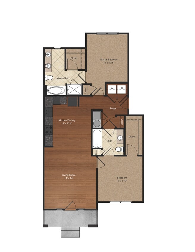 Floor Plan - The Liberty B2 - ACC