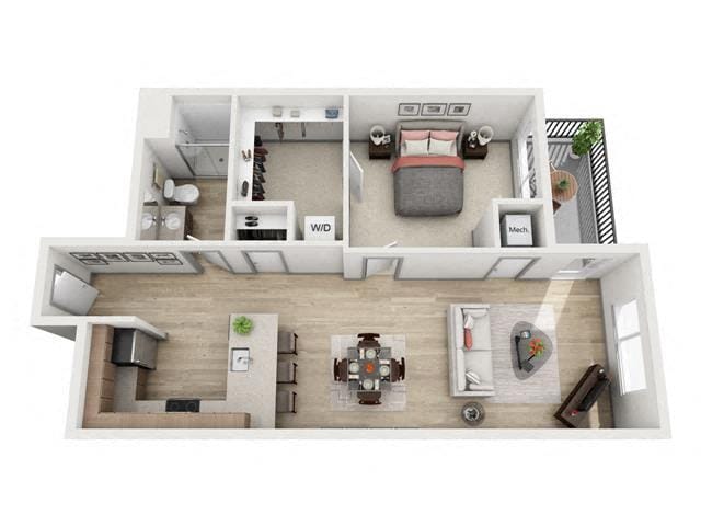 Floor Plan - The Porter