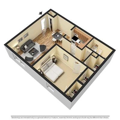 1BR/1BA - 1 Bed 1 Bath Apartment